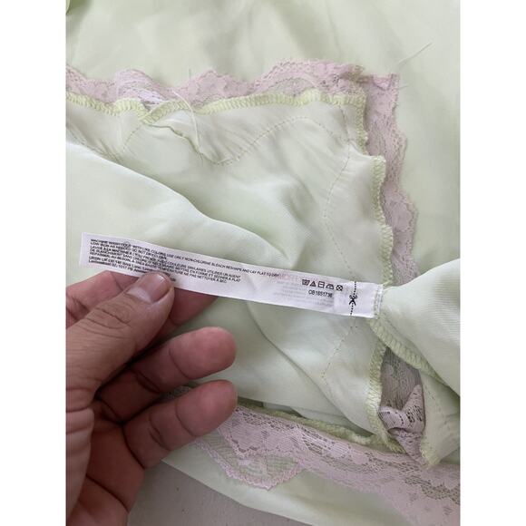 Y2K Regency Coquette Fairy Slip Cami Dress XS Cottage Dainty Whimsical Goddess - Picture 13 of 14